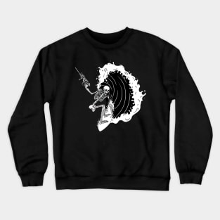 Surfer skeleton Crewneck Sweatshirt